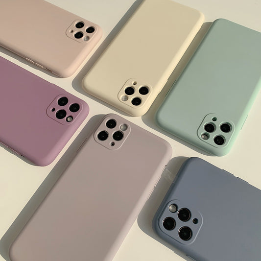 Hülle in Pastellfarbe